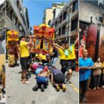 蕭太傅遶境抵祀典大天后宮及麻豆代天府  齊慶王船到台百年
