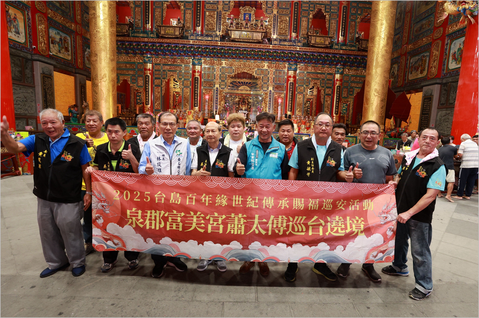 王船到台百年蕭太傅信仰影響力廣傳  6日抵嘉義信眾虔誠跪地接駕