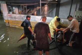 社區大樓地下室積水 太平區里長機警通報移車　盧市長勘災致謝：感謝關鍵時刻基層守護