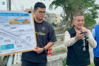 丁學忠爭取3100萬治水經費　蔦松大排復建工程啟動在即