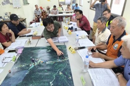 七堵友二里辦理土石流兵推工作坊　民間協作提升防災韌性