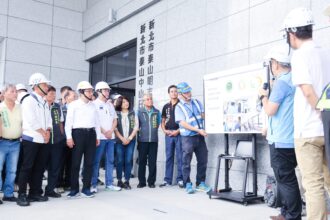 侯友宜視察泰山首座社宅工程　可提供210戶住宅單元　今年底招租