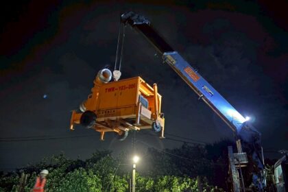 共度難關！　中市府調派大型抽水機馳援雲林 已抵達投入救災