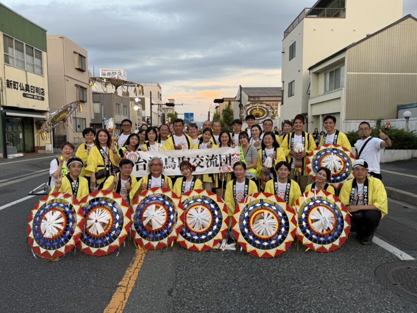 持續深化台日友好交流　中市受邀參加「日本鳥取鏘鏘傘舞祭」
