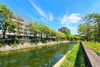 綠川水岸融合人文生態　河岸環境優美邀市民周末漫步