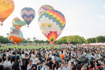 石岡熱氣球人氣爆棚！單日湧入15萬人　民政局長：今年造訪人次將創新高