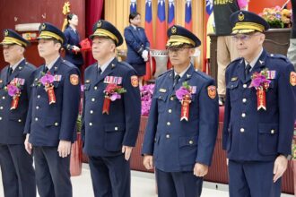 高雄市舉行分局長聯合交接典禮　市府期勉守護港都治安