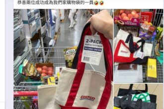 好市多帆布袋時尚又耐裝　會員大推：百搭百用價格實惠