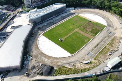 基隆田徑場改建爭議　市府澄清：廢土未損跑道　斥資1.6億打造全國認證賽道