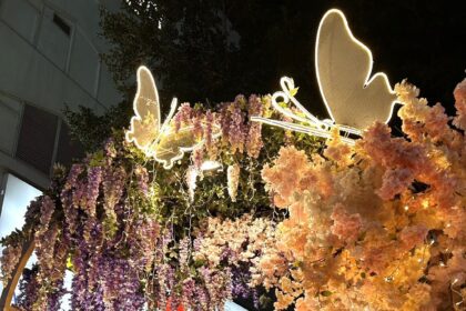 花海綠廊迎夏日　心中山變身台北最美散步路線