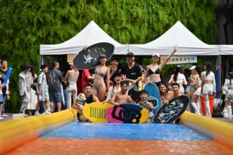 混東區潮FUN夏日趴熱情登場　蔣萬安期許重塑商圈活力