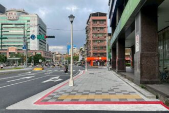 北市松隆路人行環境改善完成　宜行都市目標再往前一步