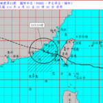 楊柳颱風快閃　臺灣本島脫離暴風圈　金澎等8縣市嚴防豪雨