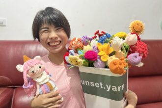新住民在台灣｜阮芊芊：白天在工廠、下班衝火鍋店，在夾縫裡用「編織」療癒人生