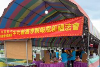 台南雷音寺圓通殿，普渡報恩化慈悲　物資送至橋頭阿福食物銀行助弱勢