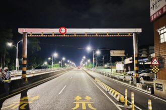 施工改道！嘉市博愛陸橋9/8-12夜間封閉　北香湖公園停車場封至9/21