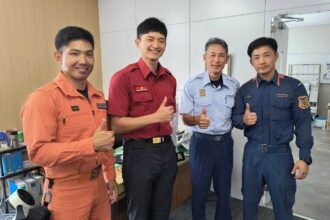 基隆消防局與日本沖繩持續推動交換職員　跨國專業交流深化消防合作
