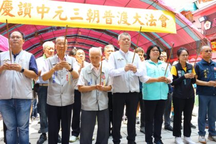 嘉義城隍廟中元祭開跑！三百年古禮再現　林瑞彥主持開香祈福