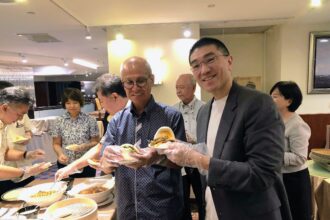 基隆晚宴迎接宮古島市代表團　刈包體驗展現友好情誼