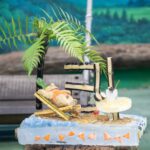 圓圓21歲生日快樂！ 保育員獻上「海灘風冰蛋糕」萌翻全場