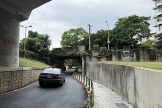 士林區文林路770巷人車實體區隔　通行安全大升級