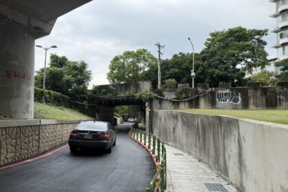 士林區文林路770巷人車實體區隔　通行安全大升級