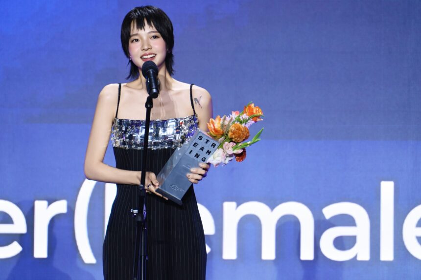 2025全球OTT大獎頒獎典禮 林廷憶前進釜山勇奪最佳女新人獎