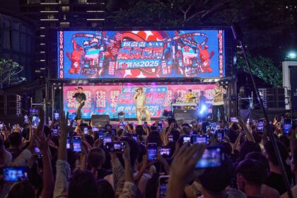 玖壹壹魅力火爆 把街頭變成大型音樂會 粉絲癱瘓台中老虎城