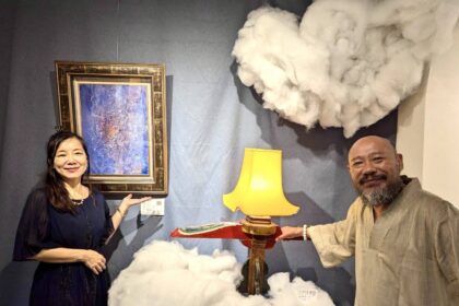 在愛中「香遇」看見光洪國華、李童顏雙人展　吳園公會堂展覽室展出