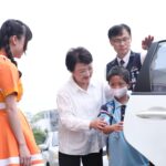 開學了! 盧媽媽沙鹿迎新生　見證鹿陽國小一期校舍啟用
