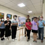 洽公空間添藝文氣息 　「遇見芳跡」陳淑芳油畫展龍井地所登場
