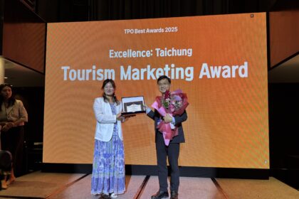 中市觀旅局獲旅遊行銷傑出獎　越南領獎行銷2026全球觀光論壇在台中