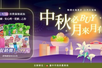 加碼台中領鮮抽好禮　農業局再推2025中秋好禮型錄 邀您農情蜜意過中秋