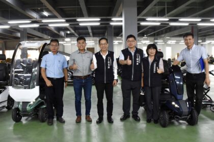 台中在地業者「台灣維順」逆勢創新面對關稅挑戰　經發局長肯定業者深耕研發