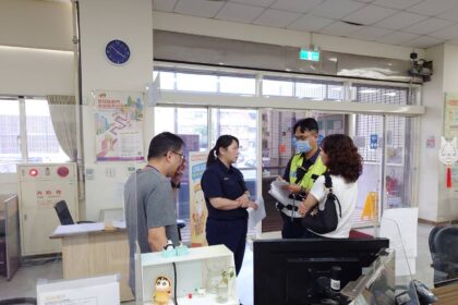 中市龍井地政與警方通力合作　助民眾保住900萬元房產