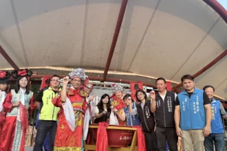 百人同樂博狀元餅　大雅學府商圈中秋熱鬧滾滾