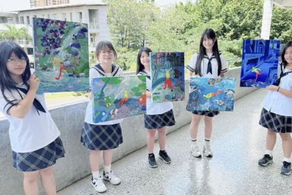 青春畫筆點亮「新光」　向上國中美術展倒數計時