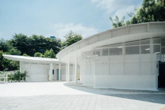 文心森林公園添白色新地標 　「親子小白宮」浪漫迎國慶