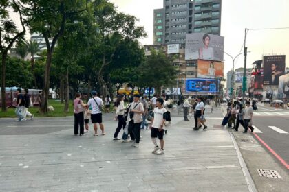 台中市民廣場煥新登場！ 　人行動線加寬打造友善安全城市地標