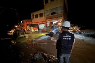 中市建設局日夜馳援花蓮災區　災民動容：怎能不愛台中隊