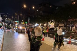 半剛性路面技術交流觀摩會　日本專家來臺技術指導　打造更堅韌的道路未來