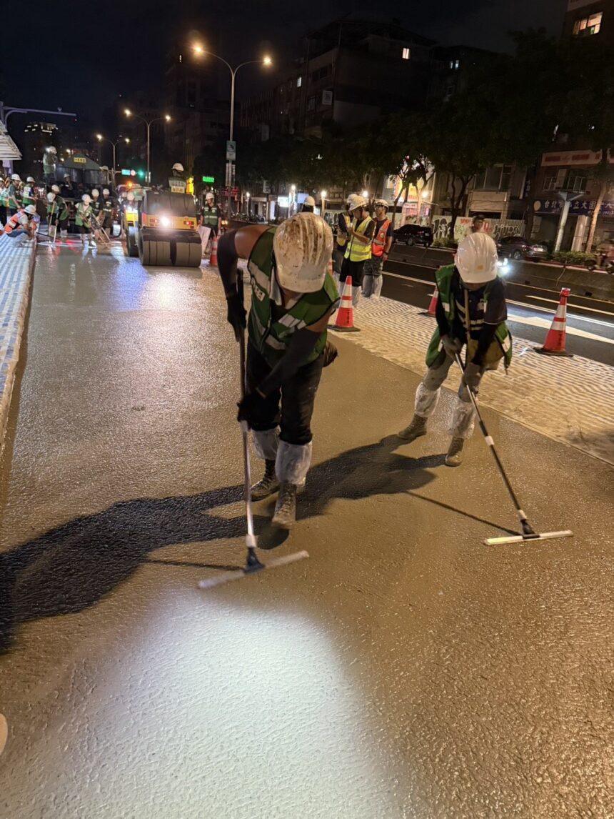 半剛性路面技術交流觀摩會　日本專家來臺技術指導　打造更堅韌的道路未來