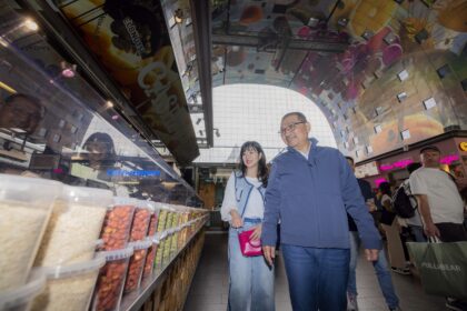 從傳統市場到地標　侯友宜參訪鹿特丹Markthal市場　觸發新北市場翻新靈感