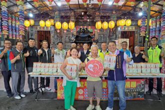 三重力行聖賢宮捐15,000斤平安米　汐止王母救世宮捐普渡物資及20萬