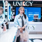 韓國彩妝美女 PONY 現身 UNIKCY DREAM PLAZA 門市擔任一日店長