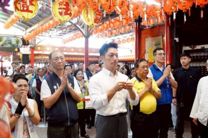 台北中元祭循古禮開榜施食　蔣萬安主祭為民祈福