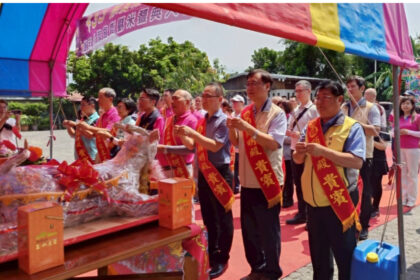 慶讚中元大典暨米糧濟貧　張良廟與榮民服務處共助弱勢　