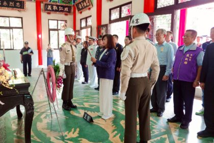 基隆秋祭國殤典禮　邱佩琳主祭緬懷英烈