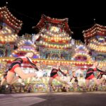鷄籠中元祭主普壇開燈放彩　點亮夜空祈願基隆平安