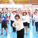 黃敏惠帶頭做暖身　嘉市科技運動會萬箭齊發推動運動風氣